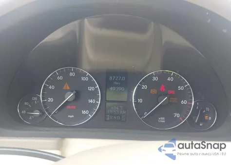 2005 Mercedes-Benz C 240 Luxury 4Matic из США, поврежденный, VIN WDBRF81J45F616976